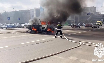 В крупном ДТП в Курске пострадали десять человек