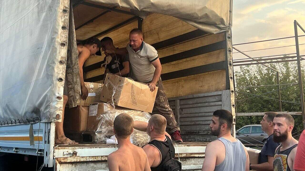 Ростовская область направила в Курск более 120 тонн гумпомощи за месяц