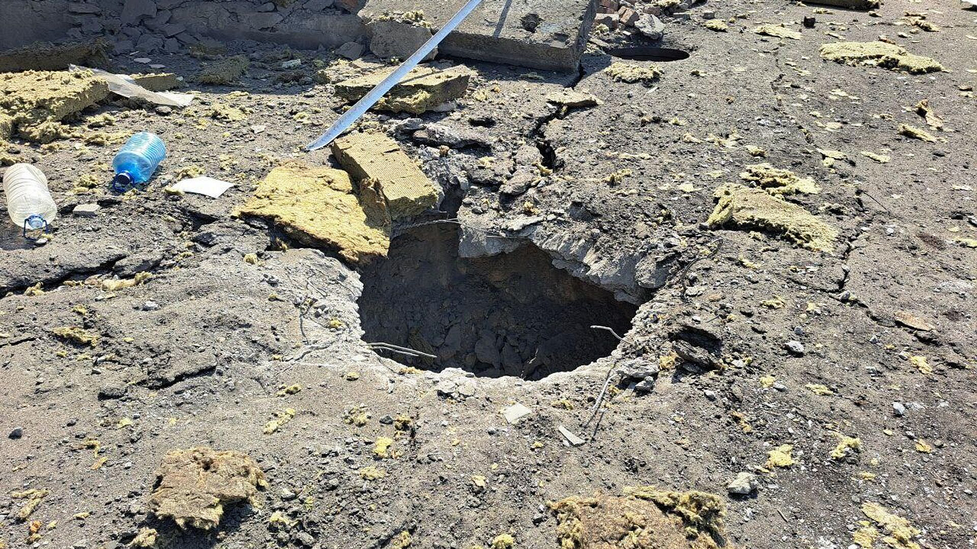 ВСУ сбросили взрывоопасный предмет на центр Горловки