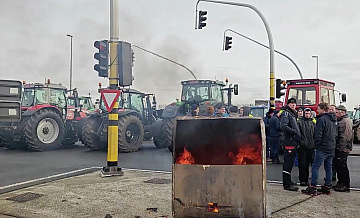 В Бельгии фермеры заблокировали автомагистрали из-за соглашения с Меркосур
