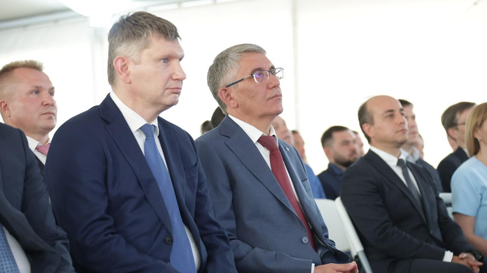 Максим Решетников и Дмитрий Миляев посетили ОЭЗ "Узловая"