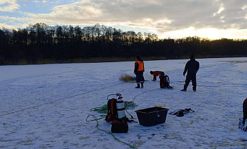 В Калининградской области нашли тело второго рыбака, провалившегося под лед