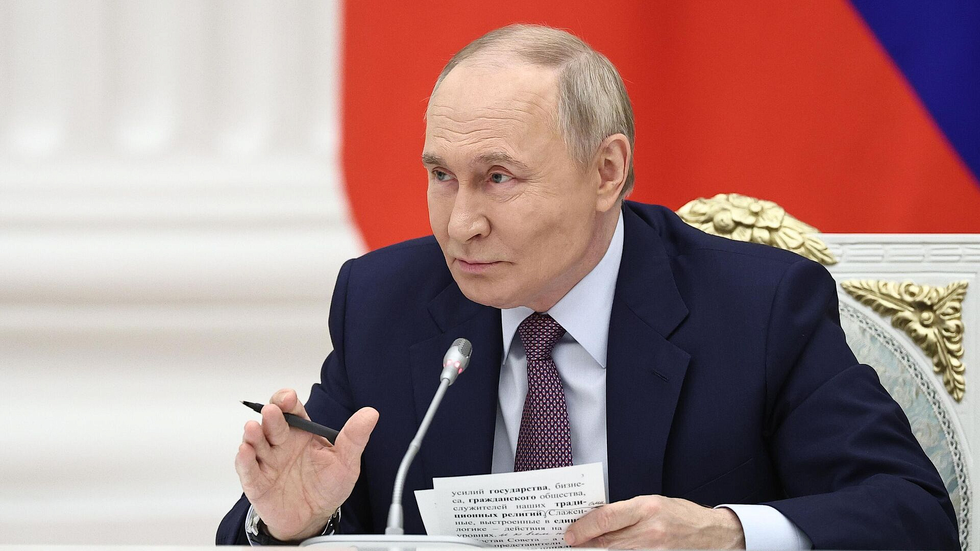 В России многое делается для ведущих кочевой образ жизни, заявил Путин