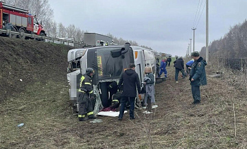 Появились подробности ДТП с автобусом с детьми в Саратовской области