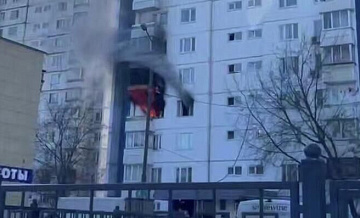 В Москве спасли десять человек при пожаре в многоэтажном доме