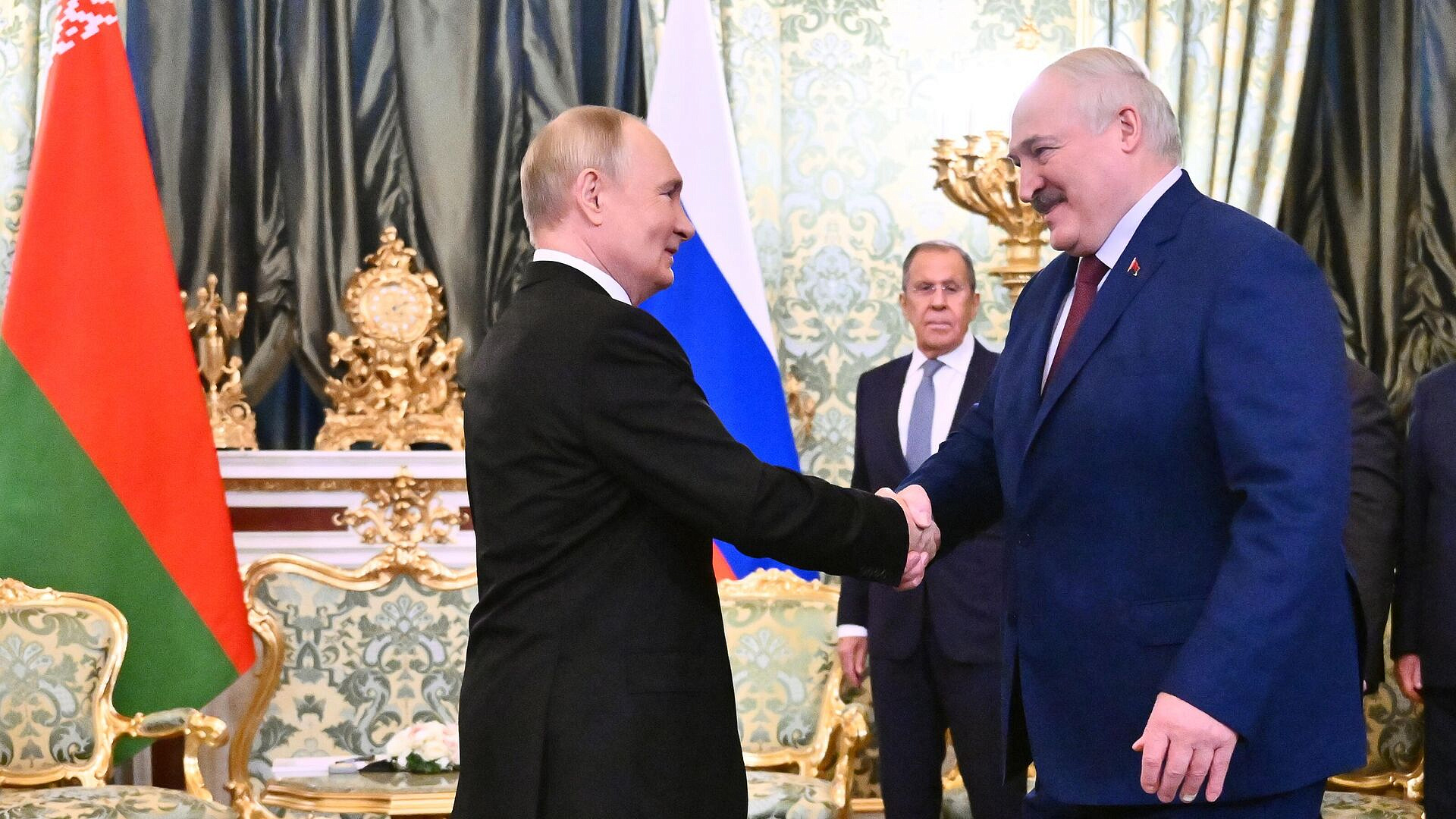 В Кремле начались переговоры Путина и Лукашенко