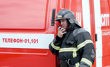 В Шебекино после атаки дрона загорелся резервуар для хранения газа