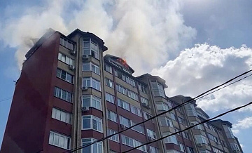В Подольске локализовали возгорание мансарды жилого дома