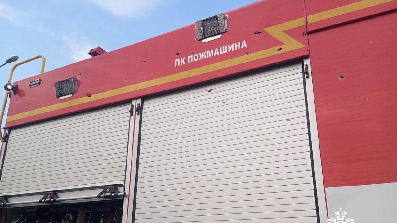 ВСУ атаковали пожарную машину в Запорожской области
