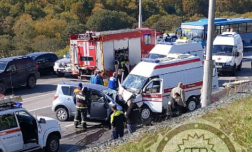 На Камчатке возбудили дело после ДТП со скорой помощью