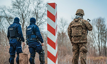 В Польше обнаружили воздушный шар с контрабандными сигаретами