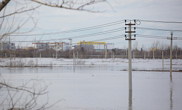 Уровень воды в реке Тобол у Кургана держится на отметке 970 сантиметров