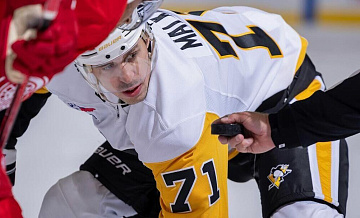 Малкин вернулся к тренировкам на льду после травмы