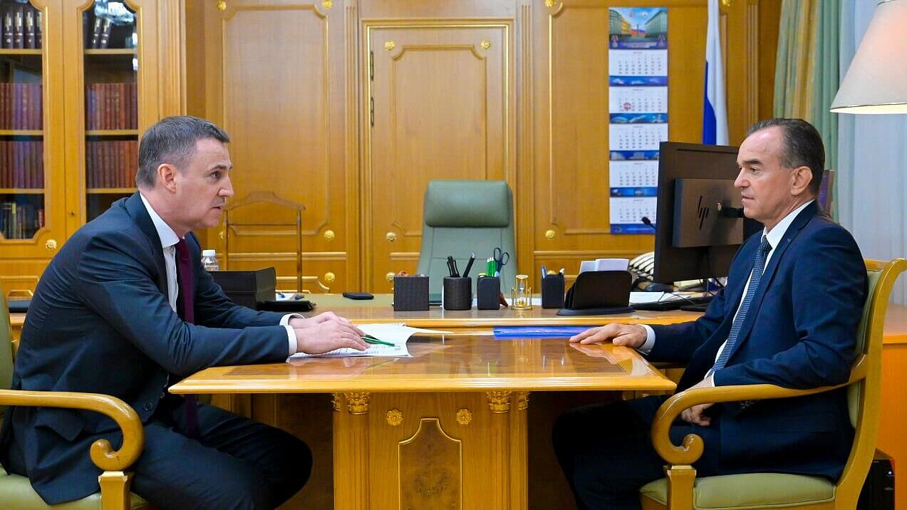 Патрушев провел рабочую встречу с губернатором Кубани