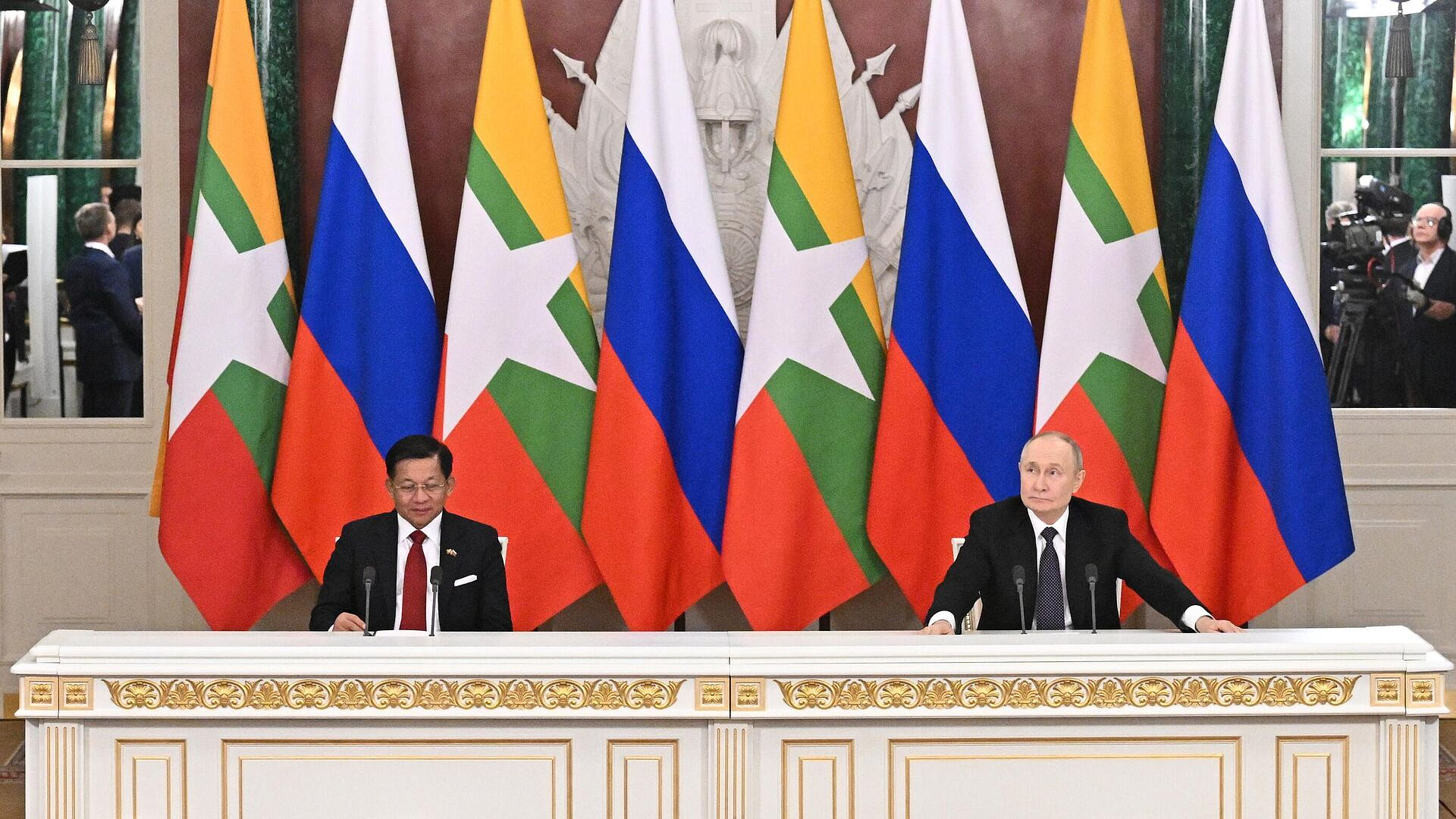 Путин рассказал о сотрудничестве с Мьянмой в области безопасности