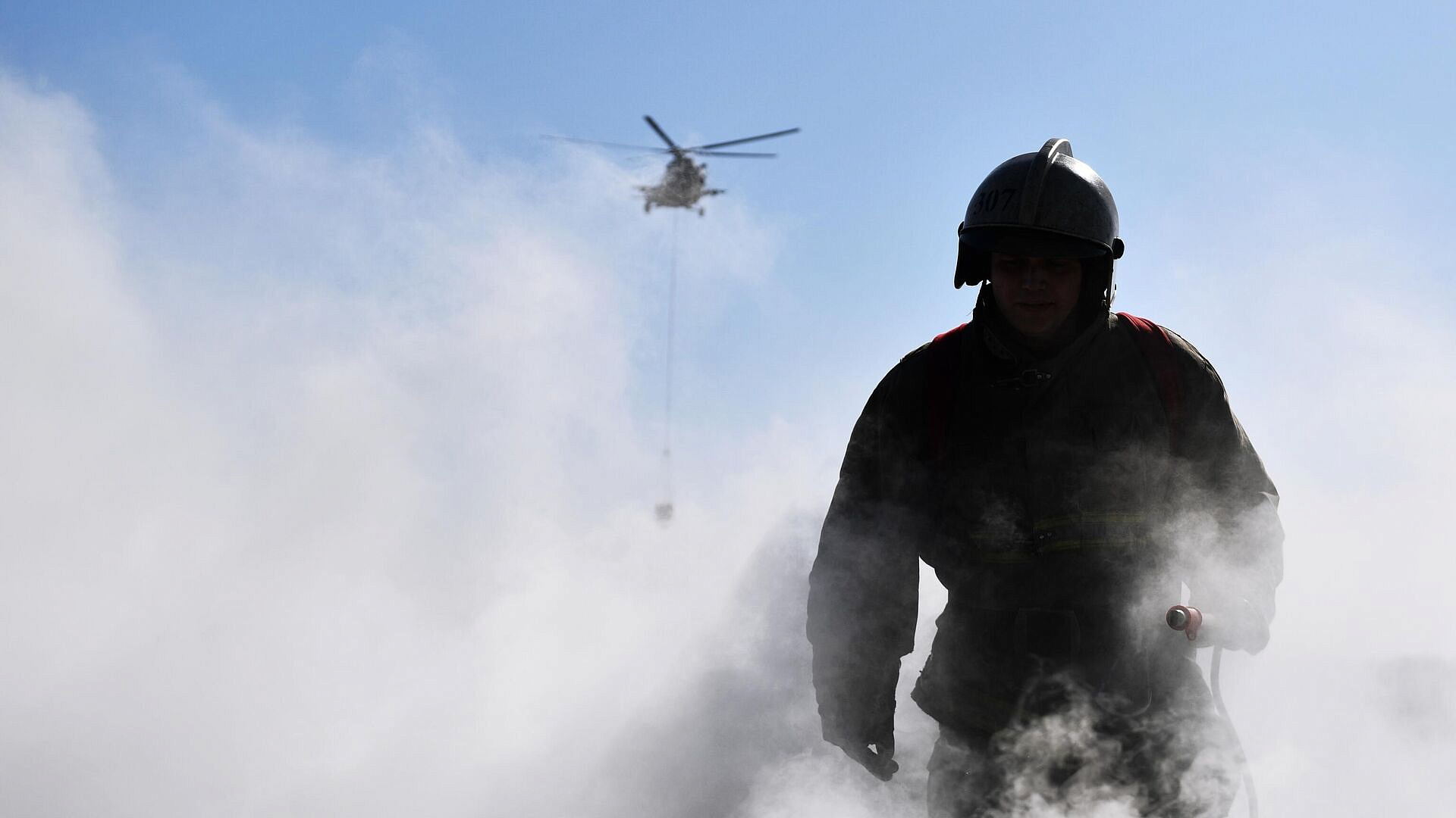 В Бурятии потушили пожар в магазине