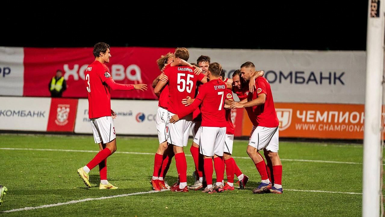 Гол Хубаева помог "Спартаку" из Костромы обыграть "Енисей" в Первой лиге