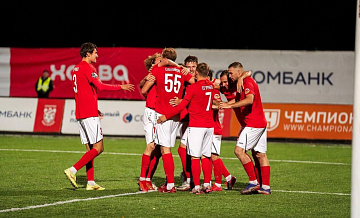 Гол Хубаева помог "Спартаку" из Костромы обыграть "Енисей" в Первой лиге