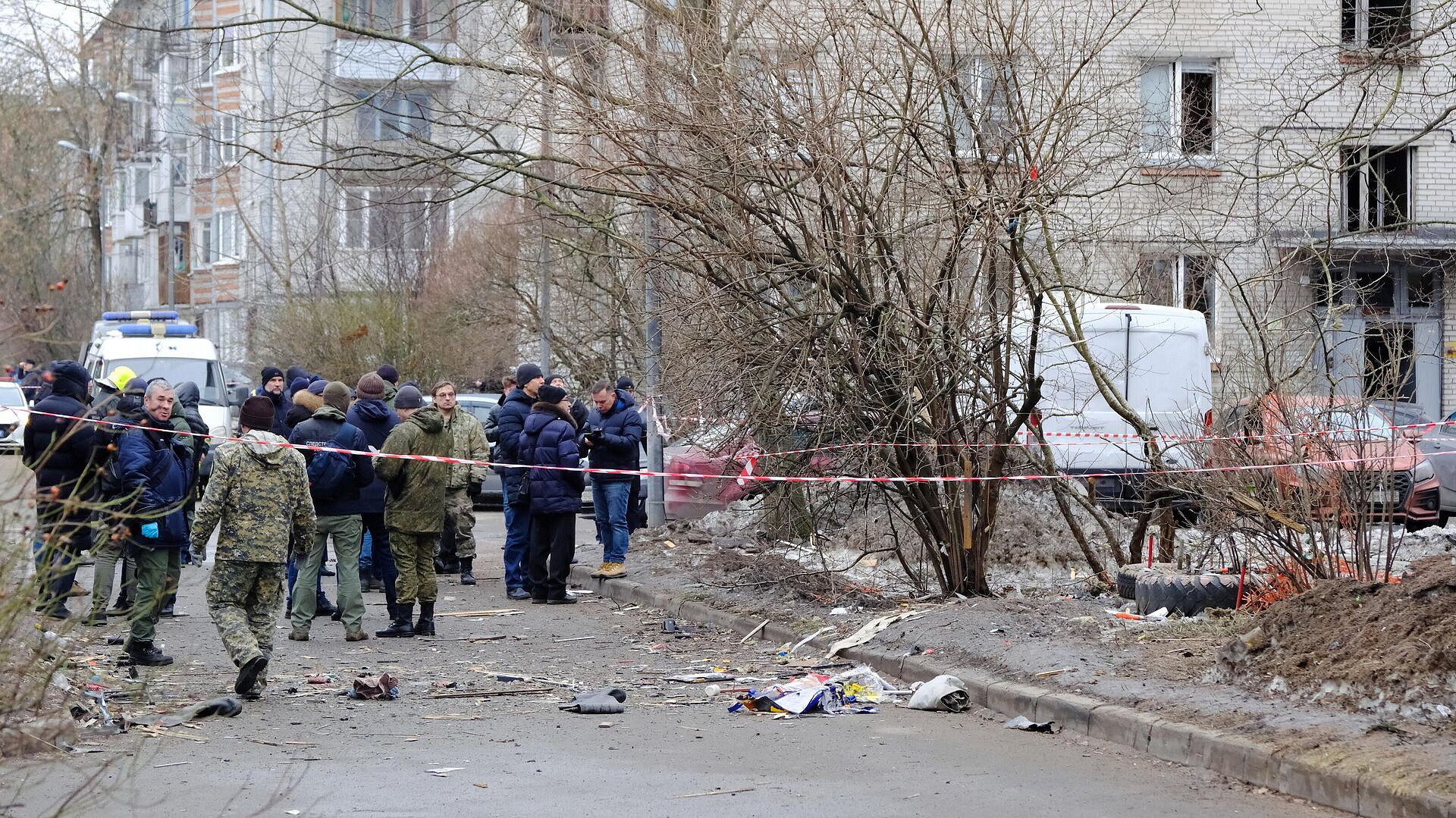 В квартиры, поврежденные при ЧП в Петербурге, вернули отопление