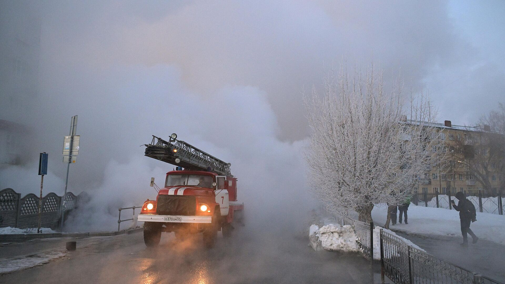 В Перми 25 домов остались без отопления из-за аварии на теплотрассе