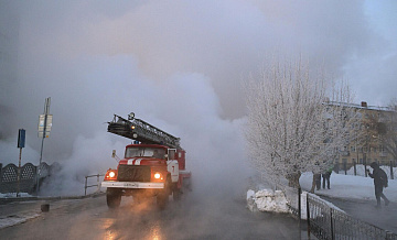 В Перми 25 домов остались без отопления из-за аварии на теплотрассе