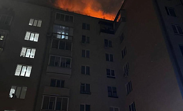 В Москве полностью ликвидировали пожар в жилом доме на Ленинском проспекте