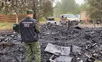 На Урале возбудили дело после гибели трех детей при пожаре в доме