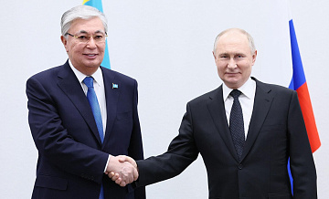 Путин начал переговоры с Токаевым  в Казани