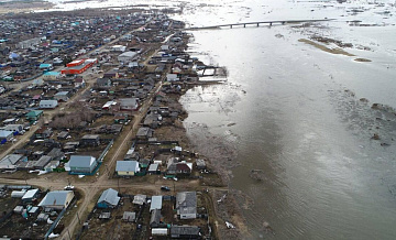 В Курганской области более 300 жилых домов остаются затопленными