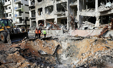 Израиль отражает шестую за день ракетную атаку со стороны Ирана