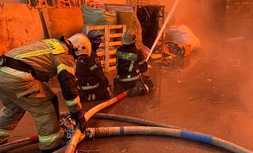 В Бурятии загорелось здание отдела внутренних дел