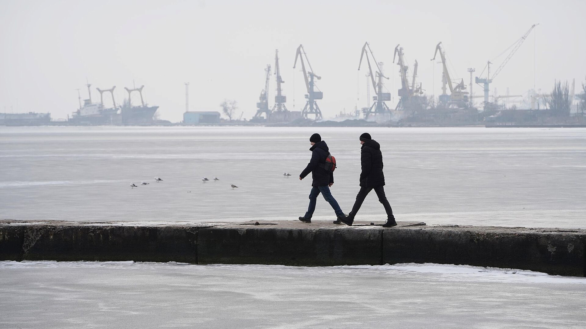 Путепровод в порт Мариуполя открыли после капитального ремонта Путепровод в порт Мариуполя открыли после капитального ремонта