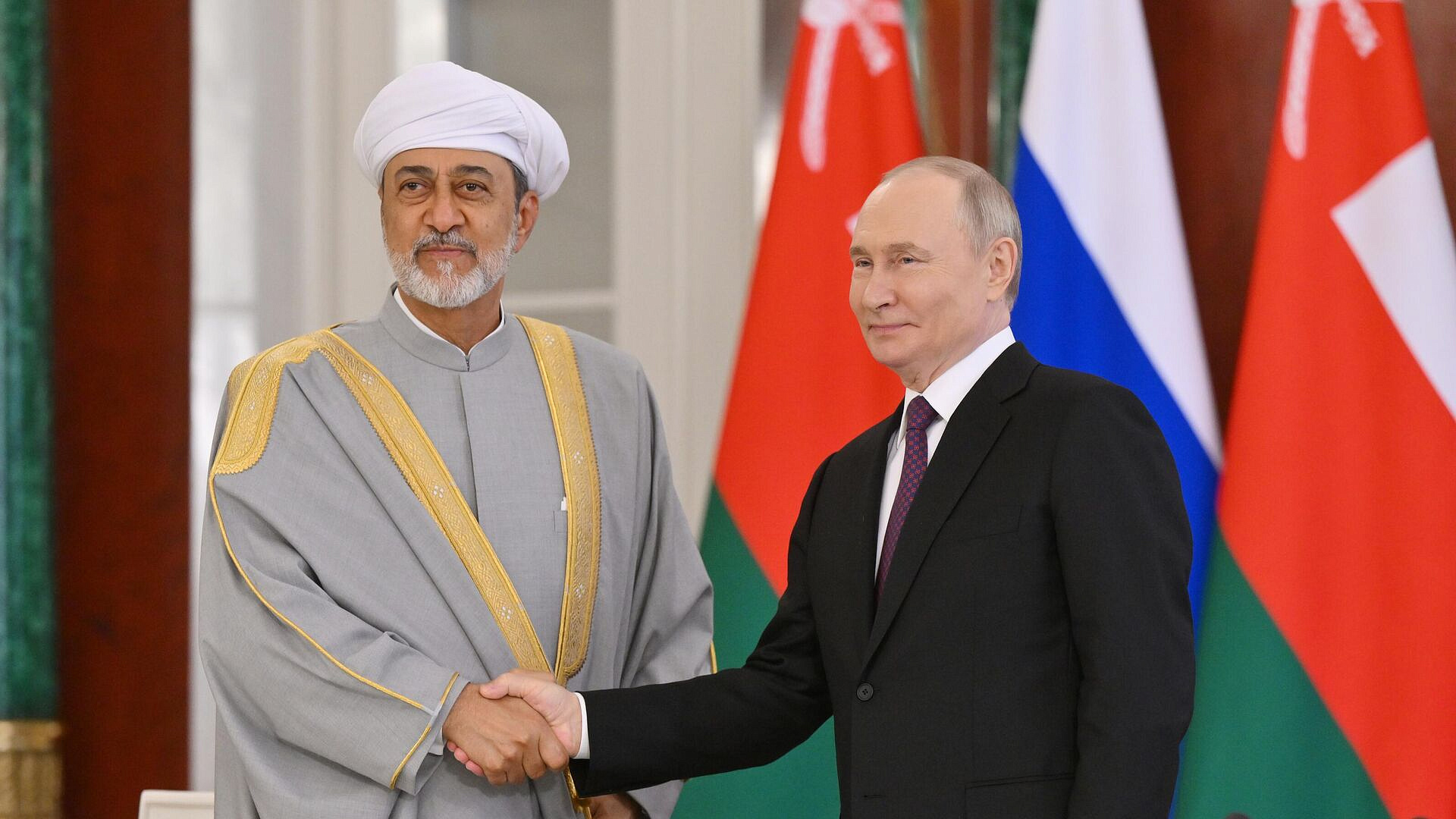 Путин и султан Омана затрагивали тему переговоров по ИЯП, заявил Песков Путин и султан Омана затрагивали тему переговоров по ИЯП, заявил Песков
