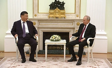 Российский лидер встретился с председателем КПК Си Цзиньпином