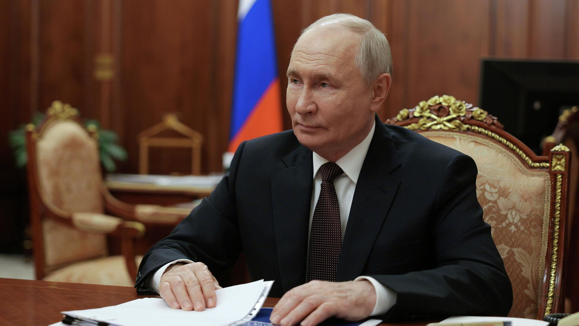 Участие Путина ожидается во втором этапе съезда "Единой России"