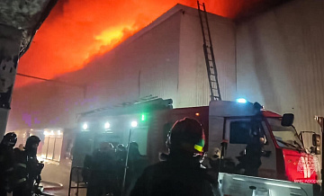 На востоке Москвы ликвидировали пожар в здании
