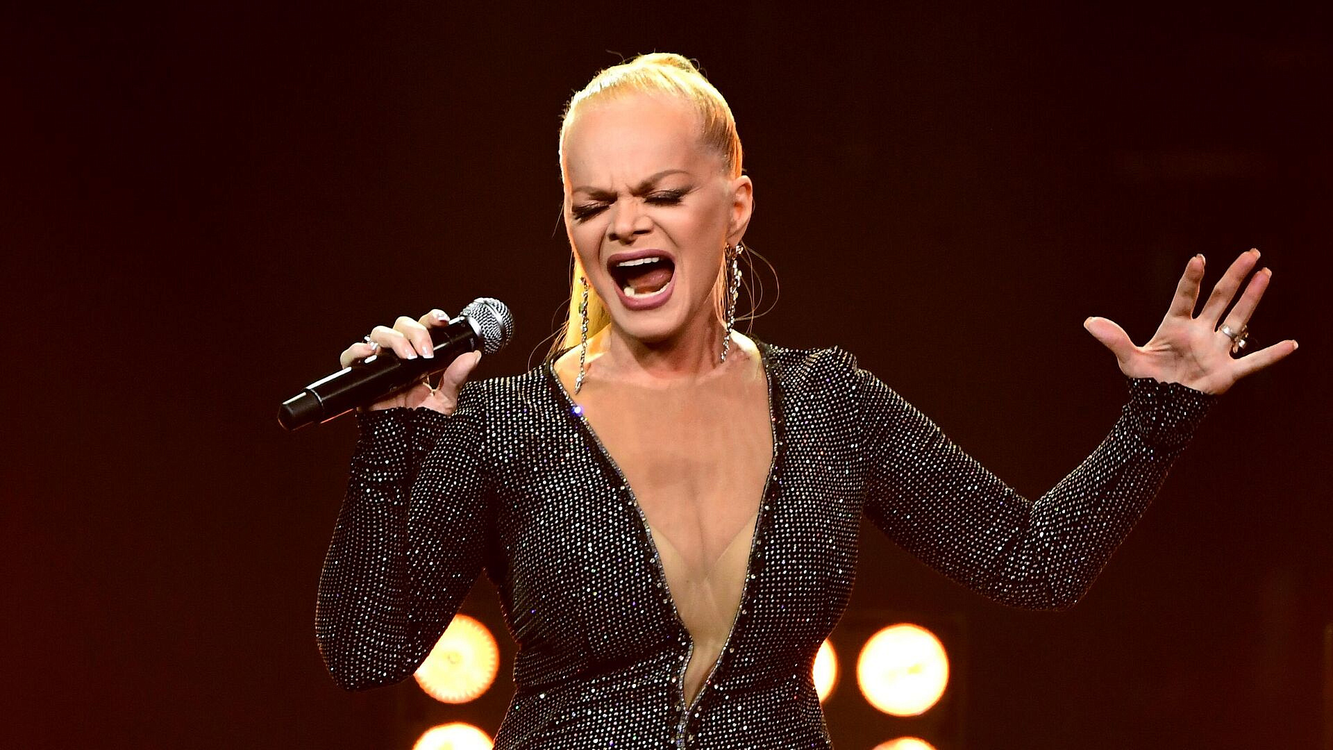 Долина впервые публично исполнила на концерте песню "Последнее прощай"