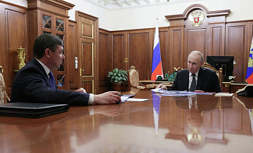 Губернатор Тамбовской области рассказал Путину о рекордном урожае зерна