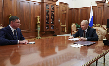 Путин призвал Первышова оправдать доверие жителей Тамбовской области