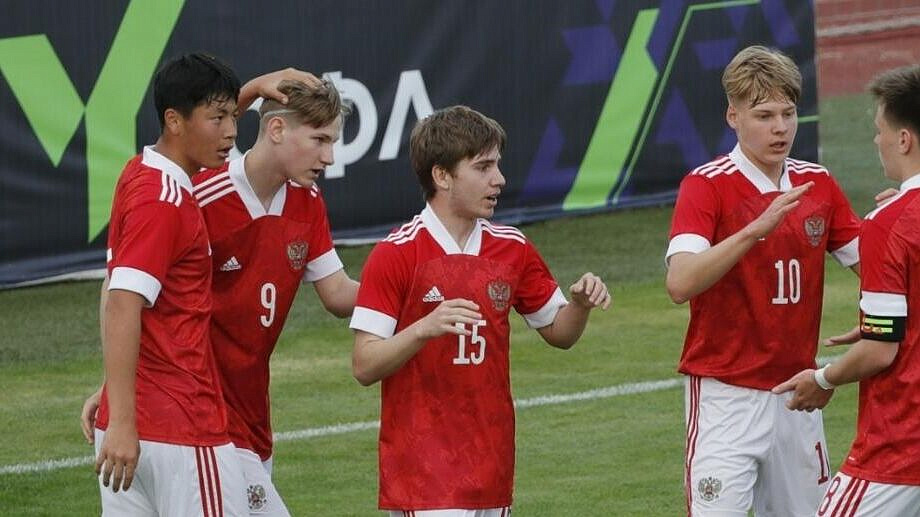 Юношеская сборная России по футболу обыграла Иорданию на сборах