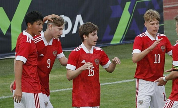 Юношеская сборная России по футболу обыграла Иорданию на сборах