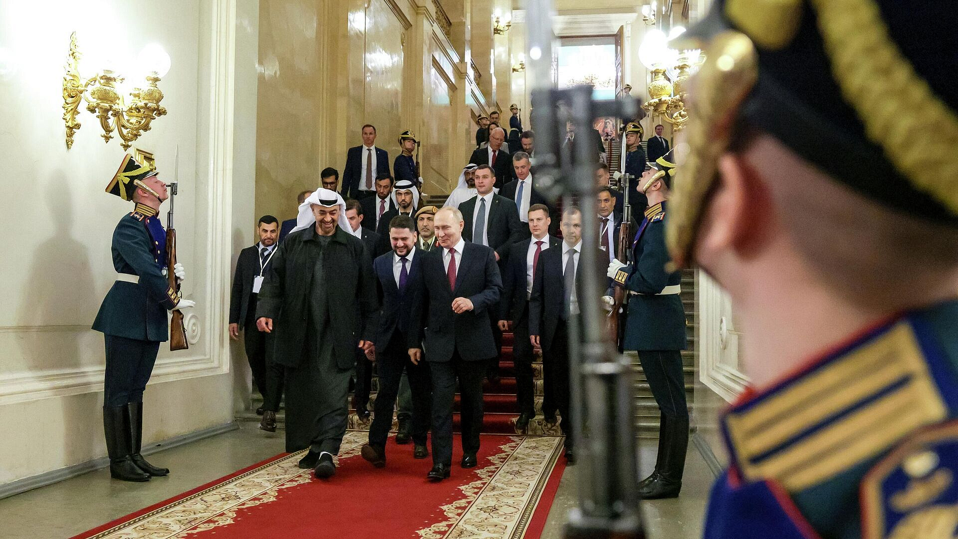 Делегация ОАЭ, участвовавшая в переговорах с Путиным, была готова к морозам