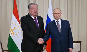 Путин отметил важность межрегионального сотрудничества с Таджикистаном