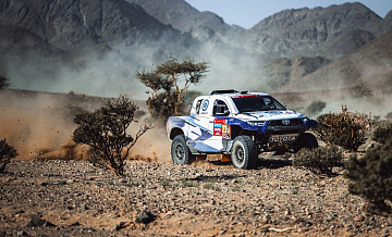 Кротов занял 45-е место на девятом этапе "Дакара"