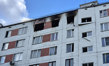 Взрыв в доме на юго-западе Москвы повредил четыре квартиры