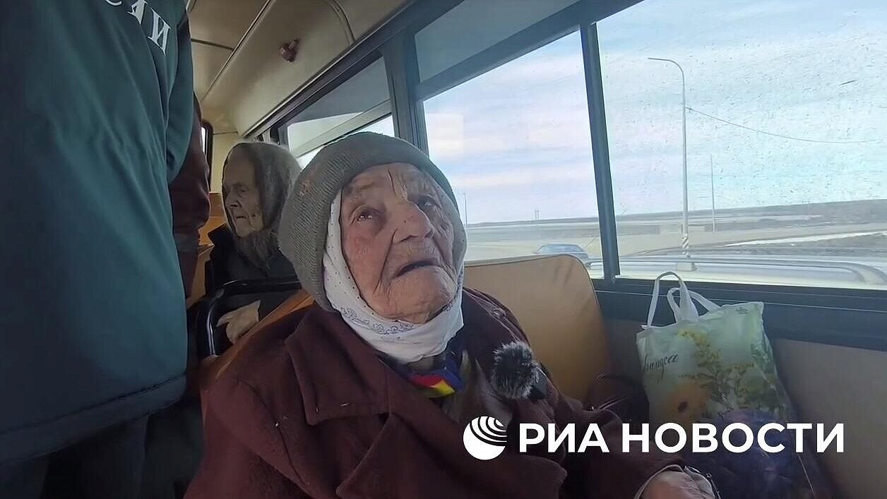 Эвакуированную из Суджанского района 101-летнюю женщину доставили в Тулу