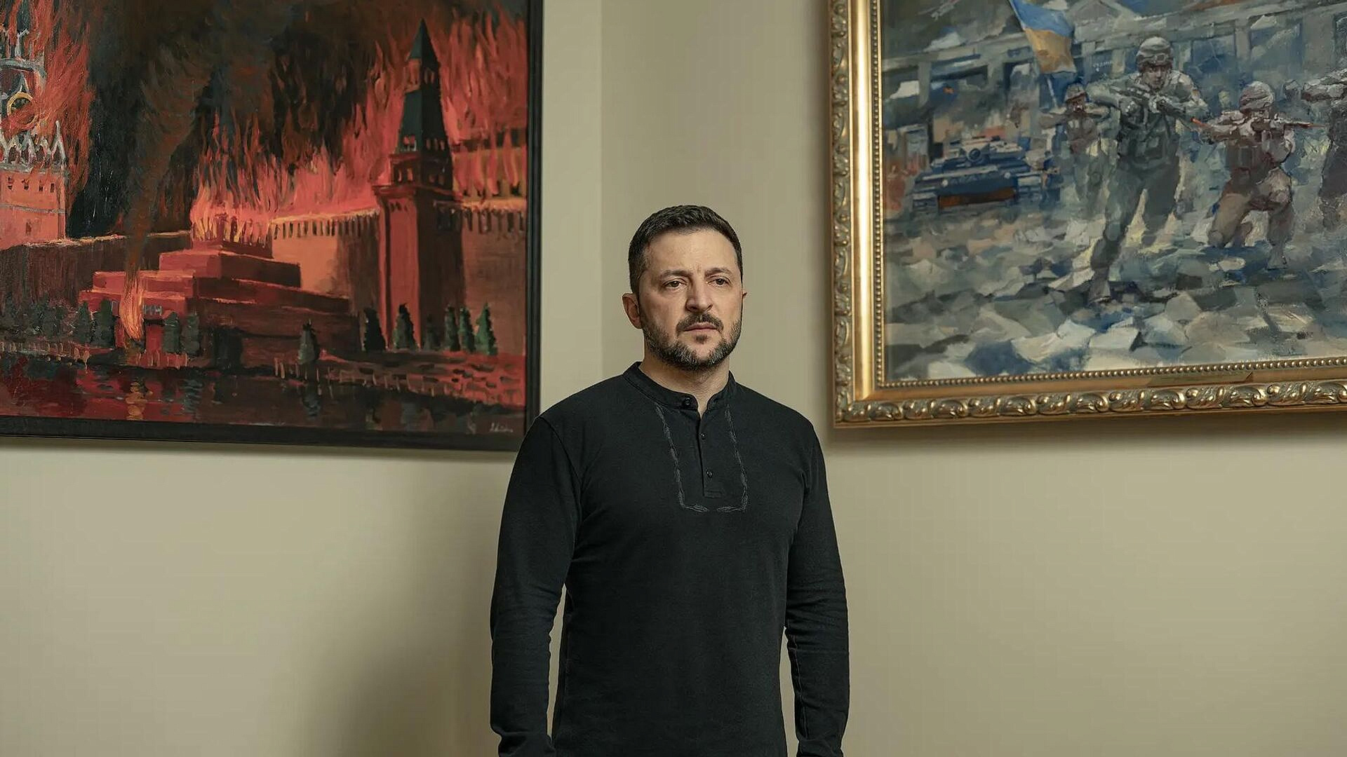 Песков прокомментировал фото Зеленского с горящим Кремлем Песков прокомментировал фото Зеленского с горящим Кремлем