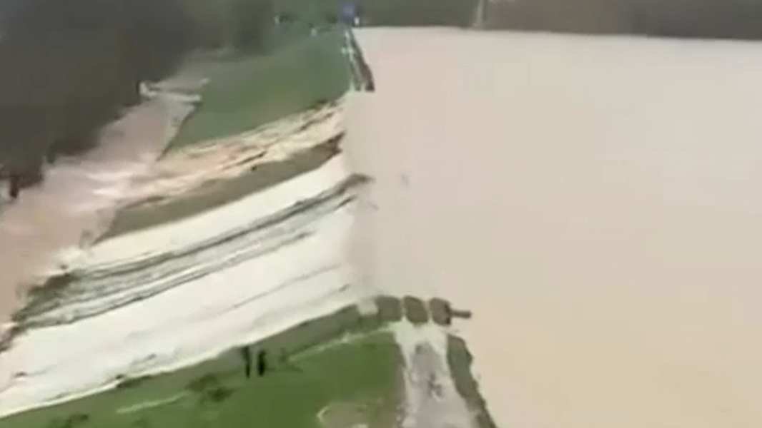 Уровень воды в водохранилище в Дагестане спал после прорыва дамбы