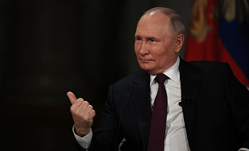 Путину доложили о первых результатах выборов 