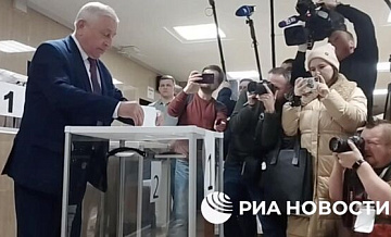 Харитонов проголосовал на выборах президента России